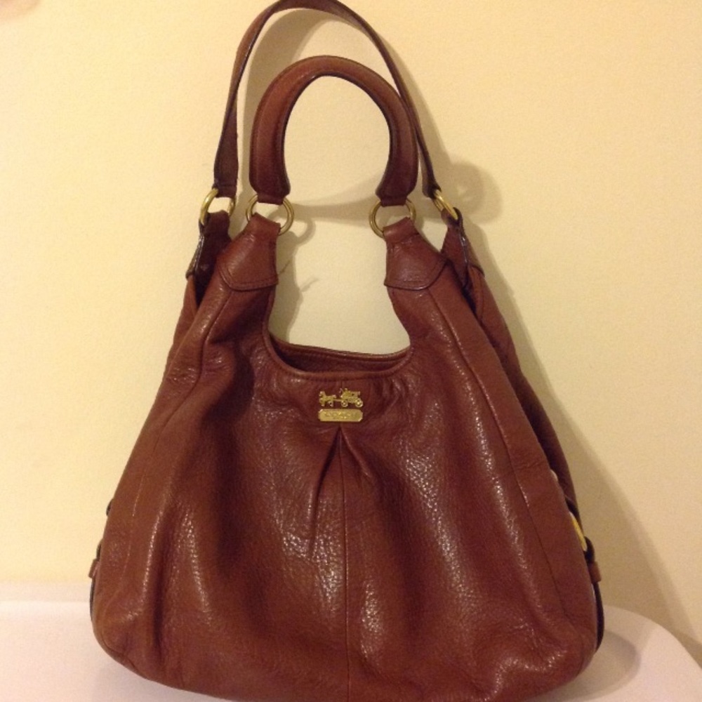 Brown Medium Sized Coach Bag